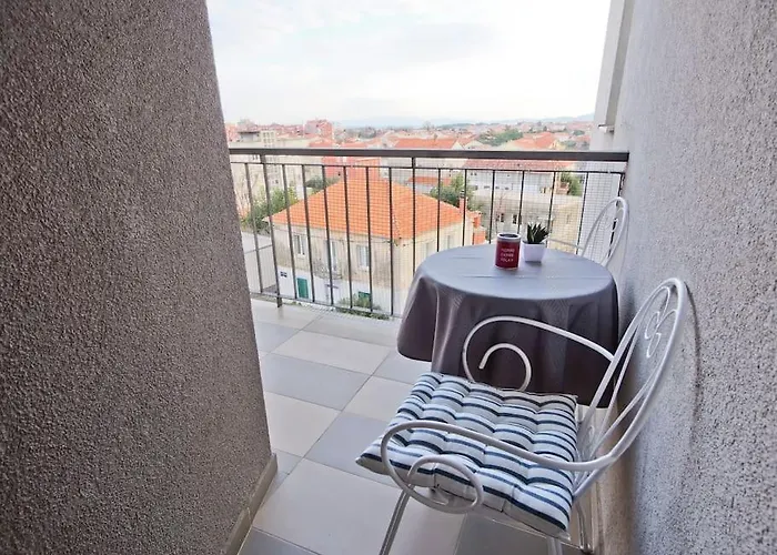 P&c Two-bedroom Sea View With Balcony, Free Public Parking Area Lejlighed Zadar